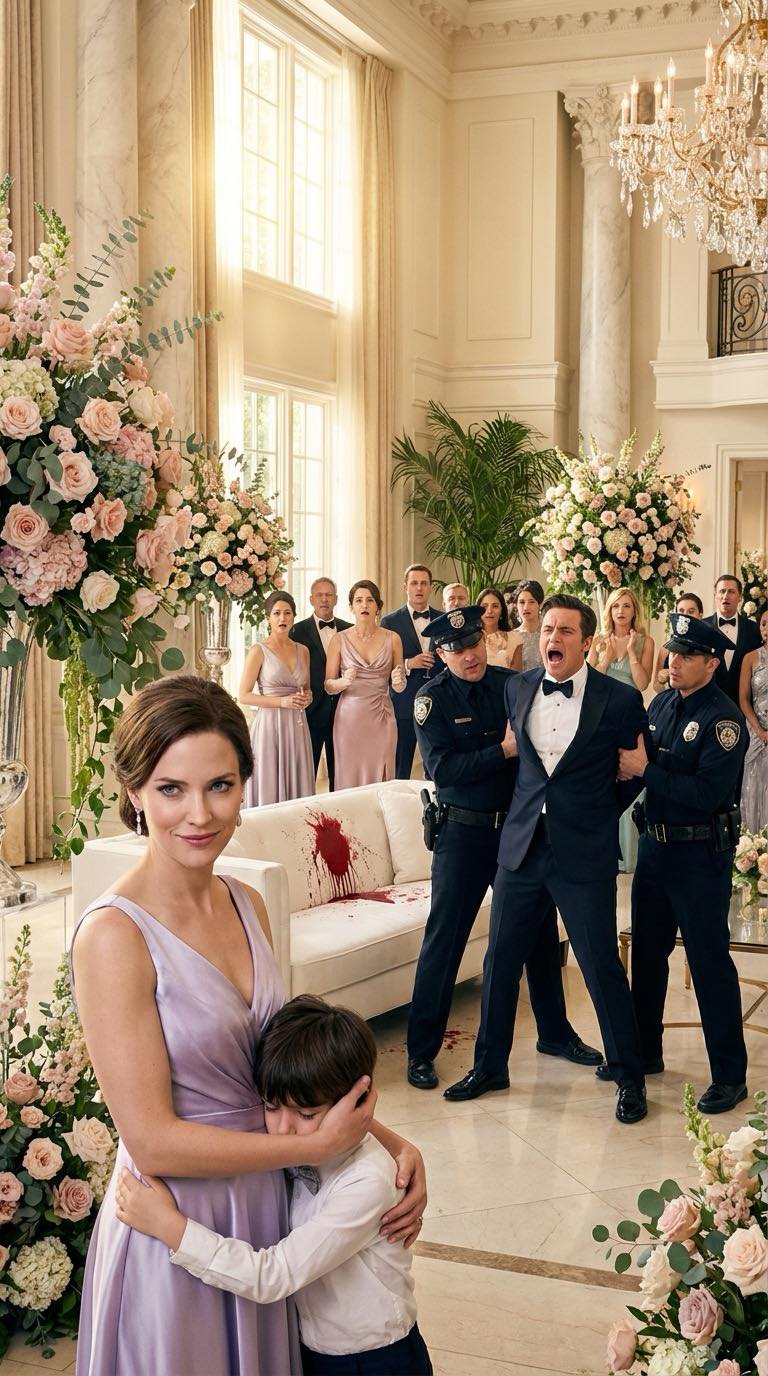 Na parapetówce mój szwagier prychnął, zrzucając mojego syna z designerskiej sofy. „Trzymaj swój smród biedy z dala od skóry, ty mały szczurze” – syknął. Moi rodzice nawet nie podnieśli wzroku, każąc synowi „iść się pobawić do ogrodu”, żeby zachować spokój. Myśleli, że moje milczenie to uległość. Aż wyszłam, wzięłam syna za rękę i wysłałam mu SMS-a: „Wymień zamki”.