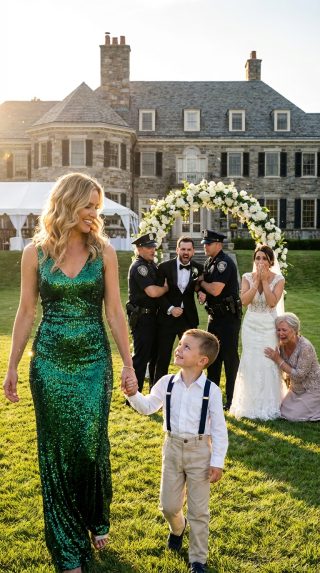 Mój były mąż porzucił mnie i naszego syna, a potem miał czelność zaprosić nas na swój ślub. W trakcie przemówienia zaśmiał się: „Zostawienie tych śmieci było najlepszą decyzją w moim życiu!”. Tłum wybuchnął śmiechem. Wtedy mój syn spokojnie wstał. „Przyniosłem ci wyjątkowy prezent, tato”. W chwili, gdy go otworzył… jego krzyk uciszył całą salę.