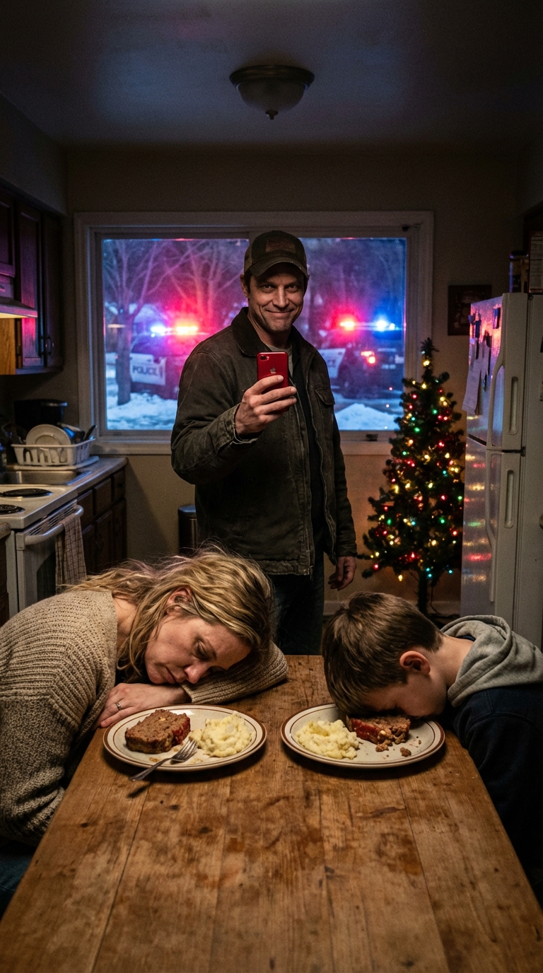 Tego wieczoru mój mąż ugotował kolację i kilka sekund po tym, jak syn i ja skończyliśmy jeść, padliśmy. Zmusiłam się do leżenia nieruchomo, jakbym straciła przytomność, i wtedy usłyszałam jego szept do telefonu: „Gotowe. Zaraz obaj odejdą”. Kiedy wyszedł, szepnęłam do syna: „Nie ruszaj się jeszcze…”. To, co stało się później, było czymś, czego nigdy nie mogłam przewidzieć…