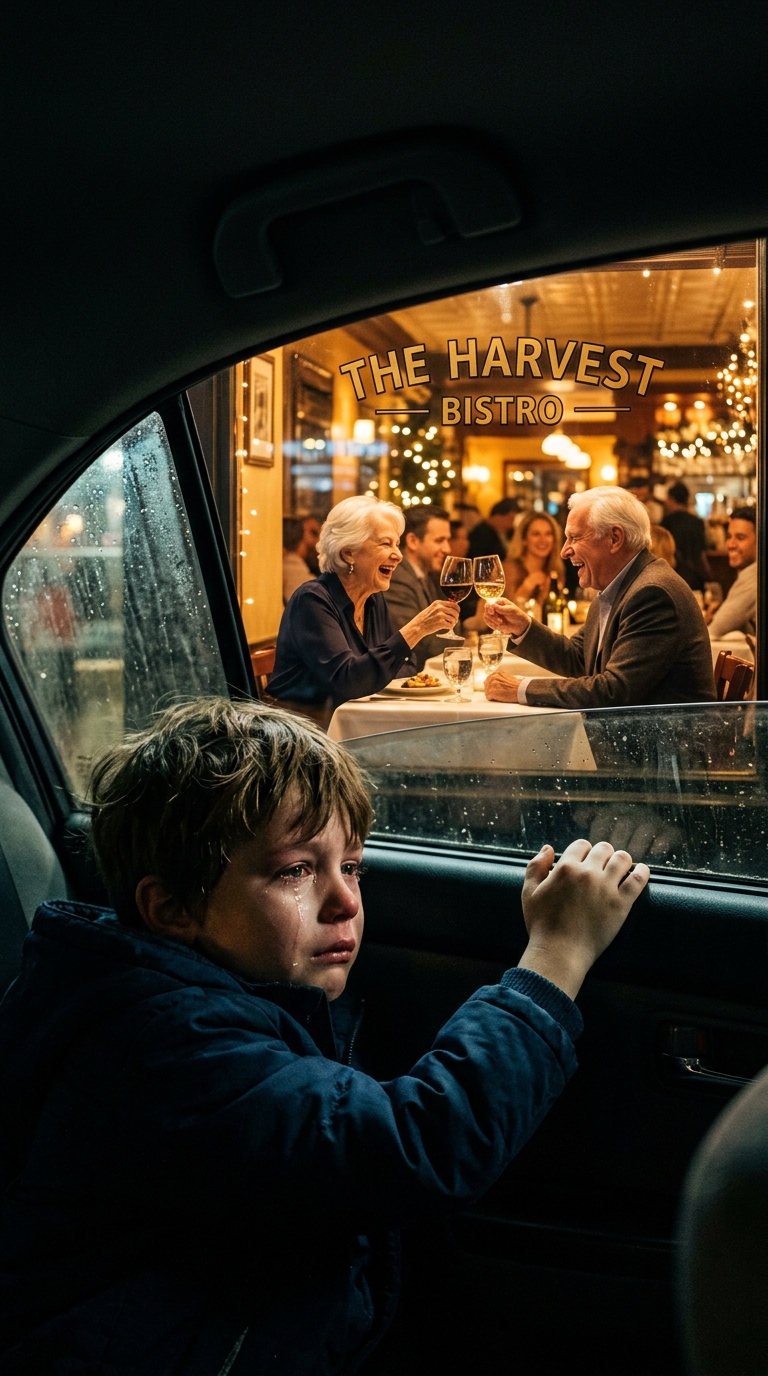 Mój ośmioletni syn wrócił do domu, przytulił mnie i wyszeptał: „Zjedli w restauracji, podczas gdy ja czekałem w samochodzie dwie godziny”. Nie zadawałem pytań. Po prostu wziąłem kluczyki, pojechałem do domu rodziców, wszedłem i bez wahania zrobiłem to…