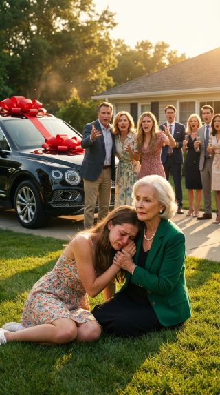 Moi rodzice podarowali mojej siostrze samochód na 16. urodziny. Nowiutką Hondę. Mnie dali bilet autobusowy. „To kształtuje charakter” – powiedziała mama. Babcia podsłuchała. Nic nie powiedziała. W moje 18. urodziny firma holownicza wjechała na nasz podjazd. Kierowca spojrzał na mnie. „Czy jesteś Audrey?”. Podał mi kluczyki i wskazał na to, co było na pace pickupa. Mama upuściła kawę…