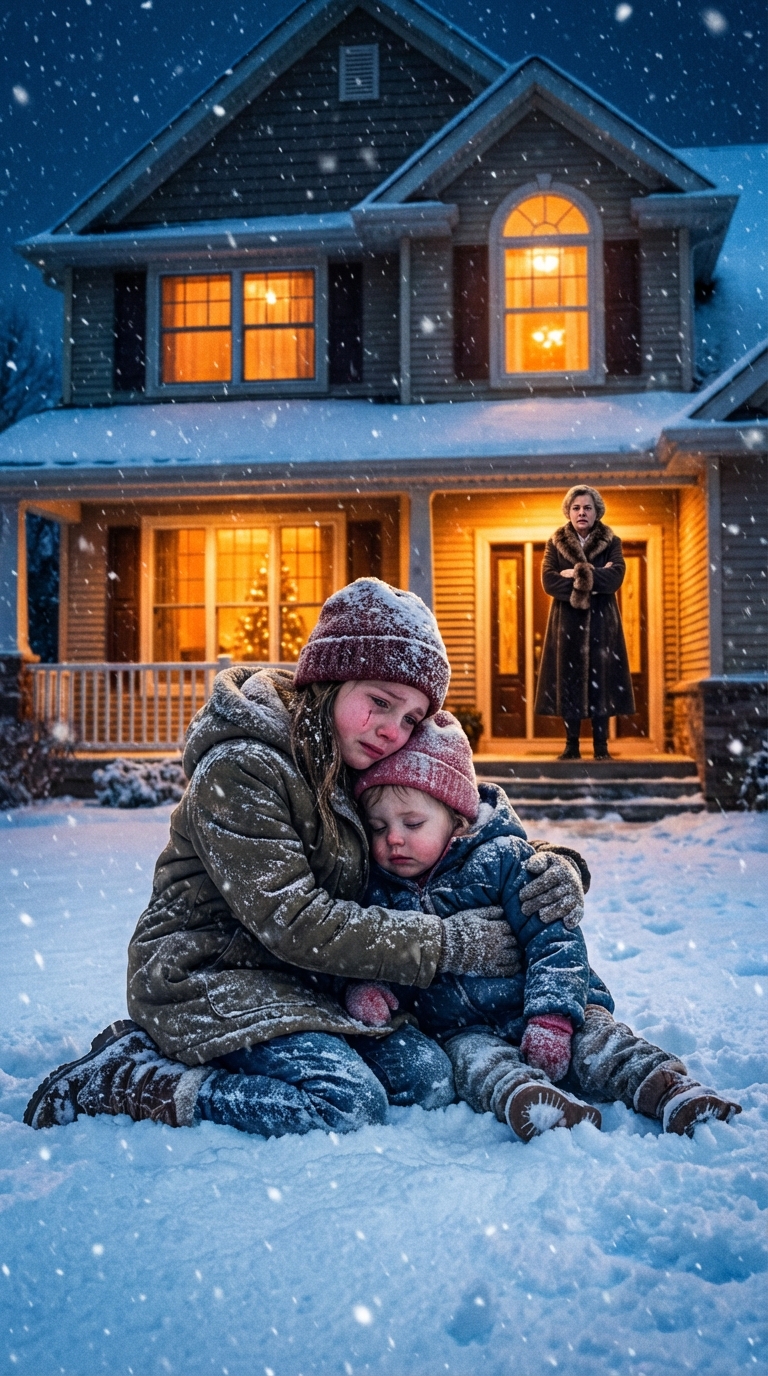 Zostawiłam moje 8- i 3-letnie córki u bogatych rodziców, żebym mogła pobiec do męża na OIOM. „Wejdź do środka, zaraz wrócę” – obiecałam. Ale kilka godzin później odebrałam przerażający telefon z SOR-u: moje dzieci znaleziono na wpół zamarznięte trzy kilometry stąd. Rodzice je odprawili, zmuszając najstarszą córkę do niesienia młodszej siostry przez oślepiającą zamieć, aż odmówiły jej posłuszeństwa. Bardziej zależało im na spokojnym wieczorze niż na przetrwaniu moich dzieci. Myśleli, że pieniądze i elitarny status czynią je nietykalnymi. Ale zemsta, którą zaplanowałam, sprawiłaby, że żałowaliby, że w ogóle otworzyli te cholerne drzwi…