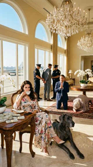 Mój narzeczony śmiał się, a jego ojciec podczas kolacji zaręczynowej nazwał mnie „kopywcą złota” – powiedział, że dziewczyny takie jak ty pragną tylko wygody, a nie zobowiązań. Mój narzeczony uśmiechnął się i dodał: „W kilka tygodni przeszła z ubóstwa do pereł”, więc oddałam mu pierścionek i wyszłam… Wyszłam w ciszy.