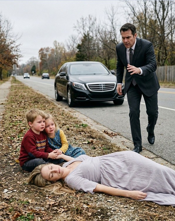 „Proszę… nie zostawiaj nas” – wyszeptał chłopiec, gdy miliarder zatrzy