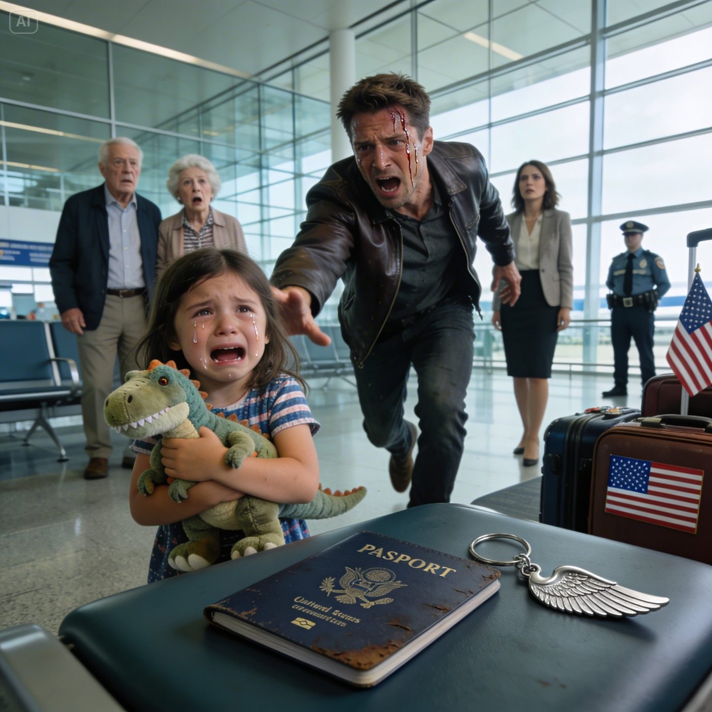 Mieliśmy się właśnie zameldować na nasze rodzinne wakacje, gdy rodzice nagle powiedzieli mi, że „zapomniałam” paszportu. „Idź i go weź” – powiedzieli, machając na mnie ręką, jakby nic się nie stało. Pobiegłam do domu i z powrotem tak szybko, jak mogłam. Ale kiedy wróciłam, moja sześcioletnia córka siedziała sama – otoczona ochroną lotniska i płakała. „Zostawili mnie” – wyszeptała. „Żeby zobaczyć, czy wrócisz”. Serce mi zamarło. Kiedy się z nimi skonfrontowałam, nie przeprosili. Zażądali pieniędzy. Nic nie powiedziałam. Wykonałam tylko jeden telefon… i wszystko się zmieniło.