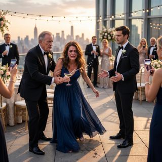 „TWOJE PIENIĄDZE NALEŻĄ DO NAS”. Głos mojego ojca przebił się przez muzykę, na tyle ostry, że uciszył salę z dwustu gośćmi. Stałem jak sparaliżowany w blasku żyrandoli, a za szklanymi ścianami rozciągało się bezkresne Chicago, a wszystkie oczy nagle zwróciły się na mnie. To miał być idealny ślub mojego brata. Zamiast tego stał się czymś zupełnie innym. Kiedy odmówiłem, nie wahał się – odepchnął mnie i w ciągu kilku sekund wszystko się rozpadło. Dla nich zawsze byłem tym, który był im winien. Ale tej nocy mieli poznać prawdę.