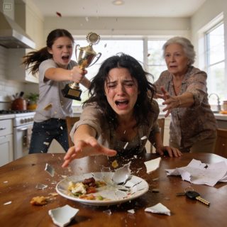 Moja adoptowana siostra rzuciła mi w głowę moim trofeum z przedmiotów ścisłych, krzycząc, że na nie nie zasługuję. Później zatruła mi jedzenie – tylko dlatego, że dostałam się na studia. Poszłam do mamy, trzęsąc się ze strachu, rozpaczliwie prosząc o pomoc. Nie zapytała, czy wszystko w porządku. Powiedziała tylko: „Nie eksponuj osiągnięć tam, gdzie Chloe może je zobaczyć”. Wtedy zrozumiałam. Nie chodziło o sprawiedliwość. Chodziło o to, żebym czuła się mała. Nie kłóciłam się. Nie broniłam. Milczałam… i zaczęłam planować coś, czego nigdy by się nie spodziewali.