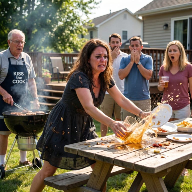 Na pikniku moja siostra uniosła kieliszek i powiedziała: „Za krewnego, który uważa, że ​​płacenie rachunków czyni je ważnymi”. Wokół stołu wybuchł śmiech – najgłośniejszy ze wszystkich, od moich rodziców. Uśmiechnęłam się, uniosłam kieliszek i odpowiedziałam: „Więc dziś wieczorem wszyscy zobaczycie, jak mało jestem ważna”. Uśmiech taty nawet nie zgasł. Nikt z nich nie potraktował mnie poważnie. Ale gdy słońce zaszło i zapaliły się światła, coś się zmieniło. Bo to, co w milczeniu trzymałam w kupie… miało zniknąć.