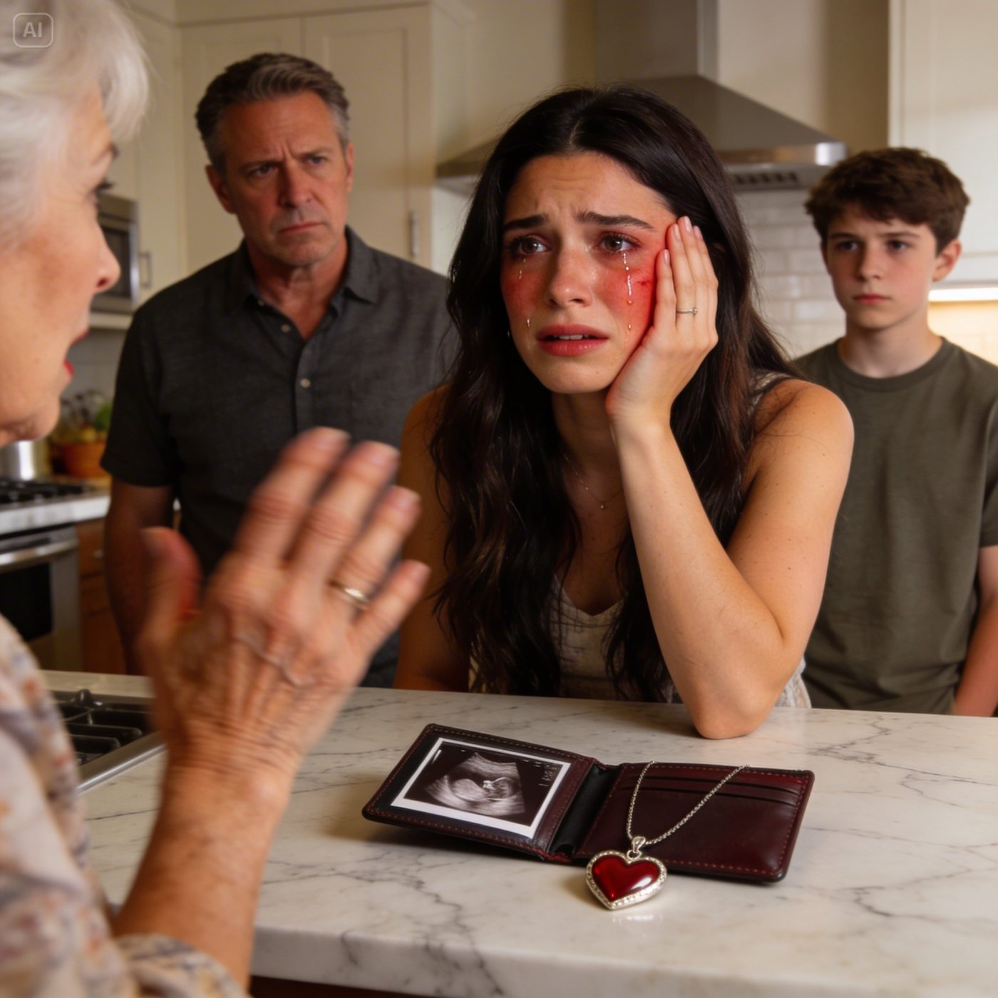 Mama uderzyła mnie tak mocno, że zobaczyłam gwiazdy. Bez ostrzeżenia. Bez narastania napięcia. Tylko jedno mocne trzaśnięcie, bo powiedziałam „nie”. Ojciec jej nie powstrzymał – roześmiał się. „Jego przyszłość ma znaczenie” – powiedział. „A tak w ogóle, ile jesteś warta?”. Stałam tam, z płonącym policzkiem, zdając sobie sprawę, gdzie dokładnie plasuję się w ich świecie. Nie sprzeciwiałam się. Nie broniłam się. Po prostu odeszłam. Myśleli, że to koniec. Ale nie zdawali sobie sprawy… że ta chwila była początkiem czegoś, czego nigdy nie będą w stanie cofnąć.