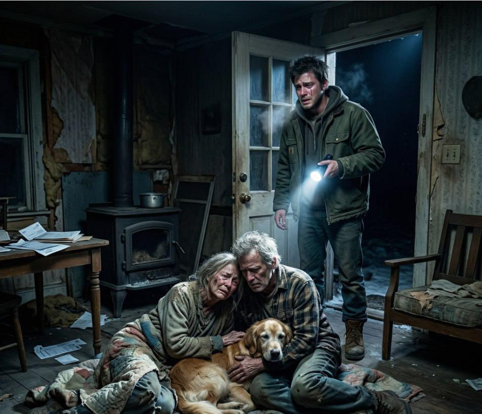 O północy wyważyłem drzwi domu rodziców, przerażony panującą tam ciszą.