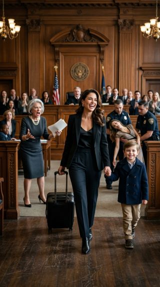 Po śmierci męża teściowa zabrała wszystko i przekazała jego ciężarnej kochance. „Cały majątek należy do mojego syna – po prostu zabierz tę bezużyteczną córkę i odejdź” – zadrwiła. Nic nie powiedziałam i odeszłam. Wszyscy myśleli, że zwariowałam… aż do ostatniej rozprawy, kiedy pokazałam jeden dokument – ​​a twarz teściowej zbladła do białości.