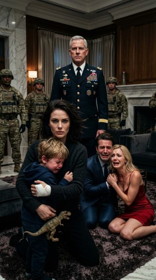 Mój maluch przestał bawić się swoimi ulubionymi ciężarówkami i używał tylko lewej ręki. Nowa dziewczyna mojego męża powiedziała: „On po prostu dramatyzuje”. Ale podczas kąpieli zobaczyłam prawdę: skręcony prawy nadgarstek i ślady odcisków palców na jego malutkim ramieniu. Nie krzyczałam. Po prostu zadzwoniłam do ojca i powiedziałam: „Stało się”. W ciągu dziesięciu minut dom został otoczony.