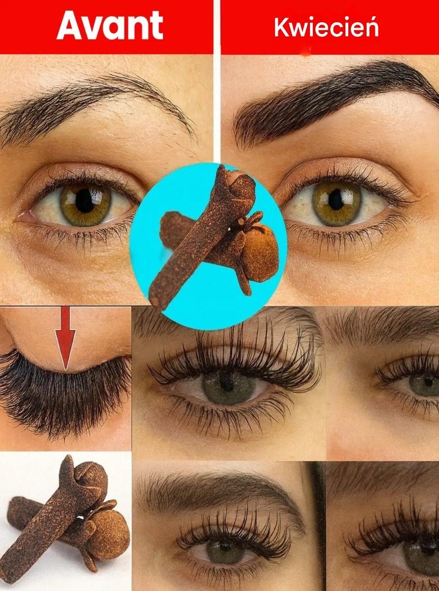Babciny sekret urody: gest brwi i długie rzęsy w 7 dni dzięki goździkom