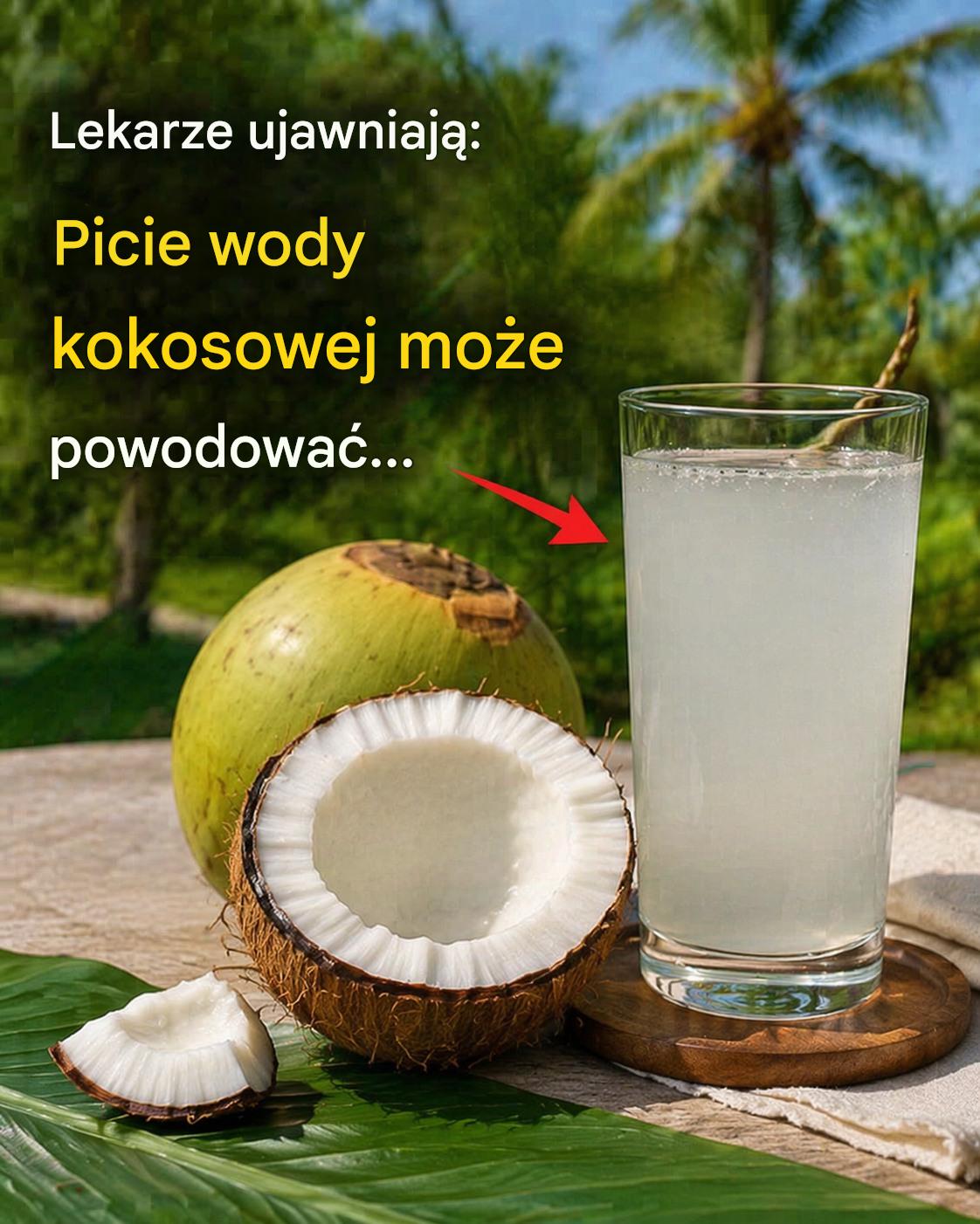 Lekarze ujawniają: picie wody kokosowej może powodować te nieoczekiwane problemy