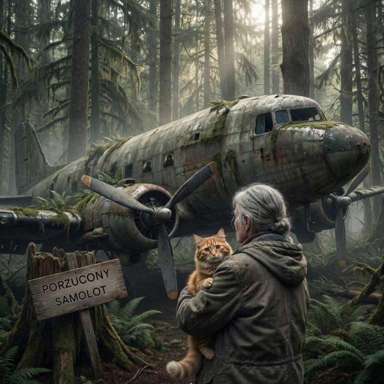 W wieku sześćdziesięciu ośmiu lat Martha Henderson myślała, że ​​straciła już wszystko, co mogło ją zranić. Myliła się. Kiedy jej własny syn po cichu zabrał ją do domu, nie walczyła, nie błagała – po prostu odeszła, zabierając ze sobą jedynie kota i wspomnienia na całe życie. Nikt nie spodziewał się jednak, gdzie się znajdzie. Głęboko w lesie, ukryta przed światem, Martha znajdzie porzucony, zardzewiały samolot… i przekształci go w coś, w co nikt nie uwierzyłby.