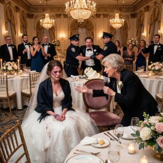 W dniu mojego ślubu, tuż przed rozpoczęciem uroczystości, mój teść wstał i zażądał, by apartament należał do jego syna, sprowadzając mnie do roli osoby, która ma służyć. W sali zapadła niezręczna cisza, nikt nie śmiał mu się sprzeciwić. Czułem na sobie wzrok wszystkich – ale zanim zdążyłem odpowiedzieć, moja matka powoli wstała z krzesła. Spokojna, opanowana i nieprzenikniona, powiedziała: „Chyba teraz moja kolej”. To, co powiedziała, nie tylko go uciszyło – zmieniło całą władzę w sali.