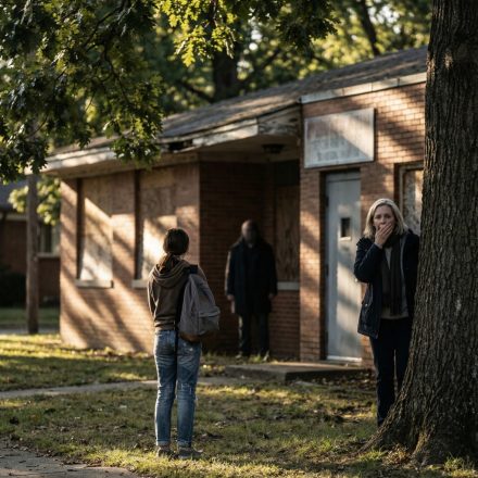 Moja córka wychodziła do szkoły każdego ranka, jakby nic się nie stało – aż do momentu, gdy zadzwoniła nauczycielka i powiedziała, że ​​nie było jej tam przez cały tydzień. Poczułam ucisk w żołądku. Następnego ranka poszłam za nią z daleka. Nie zbliżyła się do szkoły. Zamiast tego skręciła w ulicę, której nie znałam… i zatrzymała się przed miejscem, które sprawiło, że moje serce zaczęło bić szybciej.
