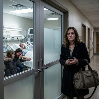 Byłam w trakcie podróży służbowej, kiedy odebrałam telefon – mój mąż miał wypadek. Pobiegłam do szpitala z bijącym sercem, ale zatrzymano mnie w drzwiach. Pielęgniarka spojrzała na mnie zmieszana i szepnęła: „Nie może pani wejść… jego żona i dziecko już są z nim”. Nie sprzeciwiłam się. Nie zrobiłam sceny. Po prostu odwróciłam się i odeszłam. Ale następnego ranka, kiedy w końcu się obudził, wszystko, co myślał, że ma… już zniknęło.