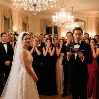 W dniu mojego ślubu moja rodzina nie świętowała – kpiła. Śmiali się z mojego męża, nazywając go „tylko kelnerem”, jakby to go od nich gorszym. Moja siostra nawet uniosła kieliszek i zażartowała, że ​​serwował drinki na własnym weselu. Uśmiechałam się mimo wszystko, pozwalając im myśleć, że mają przewagę. Potem spojrzałam im prosto w oczy i powiedziałam: „Skoro jesteście tacy ciekawi, kim on naprawdę jest… bądźmy szczerzy”. W sali zapadła cisza – a kilka sekund później żal wymalował się na każdej twarzy.