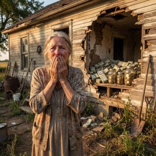 Kiedy bezdomnej matce powiedziano, że odziedziczyła dom za 9 dolarów, nawet prawnik brzmiał na zażenowanego, mówiąc to na głos. Wyglądało to jak żart – łuszcząca się farba, wybite okna, miejsce, którego nikt nie chciał. Ale i tak wzięła klucze, bo nie miała już nic do stracenia. Tej nocy, gdy weszła do środka i wsłuchała się w głuchą ciszę, poczuła… coś nie tak. A kiedy zaczęła pukać w ściany, odkryła, że ​​to nie był po prostu dom – to było coś, czego nikt nie chciał jej znaleźć.