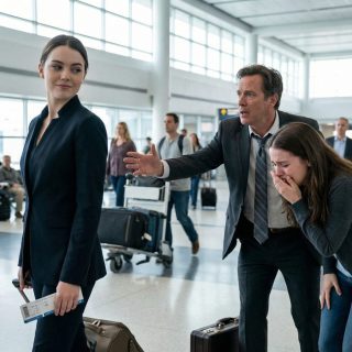 Dostrzegłem tatę na lotnisku, zanim on mnie zauważył – obejmował młodą kobietę ramieniem, jakby byli dla siebie stworzeni. Nie sprzeciwiłem się. Po prostu podszedłem, uśmiechnąłem się swobodnie i powiedziałem: „Hej, stary”. Twarz dziewczyny natychmiast zbladła, a ojciec zamarł, jakby świat się zatrzymał. Bo w tej jednej sekundzie dałem mu jasno do zrozumienia – wiedziałem dokładnie, co robi… i nie zamierzałem zareagować tak, jak się spodziewał.