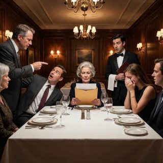 Przesunęli kopertę po stole, jakby robili mi przysługę – pieniądze za to, żebym po cichu zniknął. Mój zięć patrzył z tym swoim zadowolonym uśmiechem, pewien, że przyjmę. Spojrzałem na kopertę, potem z powrotem na nich i zadałem jedno proste pytanie: „Jesteś pewien, że chcesz to zrobić tutaj?”. Roześmiali się. Myśleli, że blefuję. Ale dwie minuty później, kiedy drzwi się otworzyły i wszedł mój prawnik, pewność siebie zniknęła z twarzy wszystkich przy tym stole.