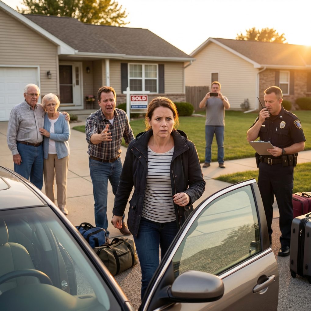 Stałam tam, drżąc, gdy teściowa paradowała po mojej nowiutkiej kuchni, nosząc moje ubrania jak trofea. „Zostajemy” – oznajmiła, uśmiechając się, jakby wygrała. Mój mąż nic nie powiedział – po prostu siedział, wybierając milczenie zamiast mnie. Pięć dni upokorzenia wystarczyło. Więc zniknęłam bez słowa. Bez telefonów. Bez wyjaśnień. A kiedy coś w końcu stanęło u progu… to nie tylko zmieniło dom – zmieniło wszystko.