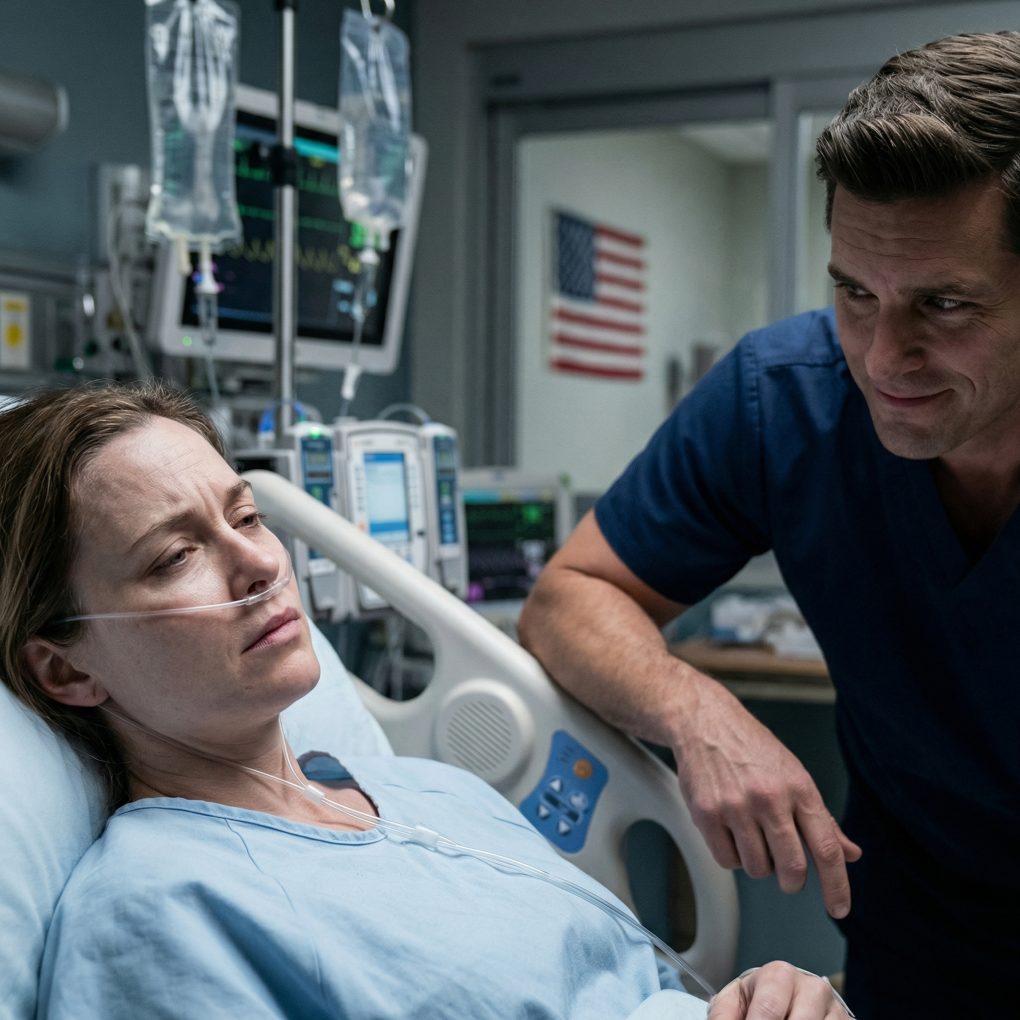 Kiedy lekarze powiedzieli mu, że jego żonie zostały tylko trzy dni, pochylił się nad jej szpitalnym łóżkiem, skrywając satysfakcję pod zimnym uśmiechem. „Wkrótce wszystko, co posiadasz, będzie moje” – wyszeptał. Myślał, że nie będzie w stanie się bronić. Myślał, że już odeszła. Ale jej oczy się nie zamknęły. Zamiast tego, na jej ustach pojawił się delikatny uśmiech – bo było coś, czego nie wiedział… coś, co już się w nim pojawiło.