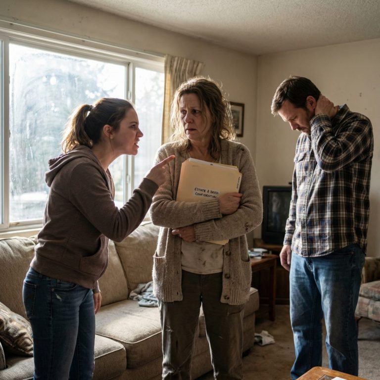 Moja synowa stanęła w mojej kuchni i powiedziała, żebym oddała oszczędności albo odeszła. Syn mnie nie bronił – nawet na mnie nie spojrzał. Coś we mnie zamilkło. Nie sprzeciwiłam się. Nie płakałam. Powiedziałam tylko jedno słowo: „Nie”. Myśleli, że to mój koniec. Ale trzy tygodnie później, kiedy otworzyłam drzwi mojego nowego domu, stali tam – zdesperowani, wstrząśnięci i błagali o coś, czego nigdy więcej ode mnie nie będą potrzebować.