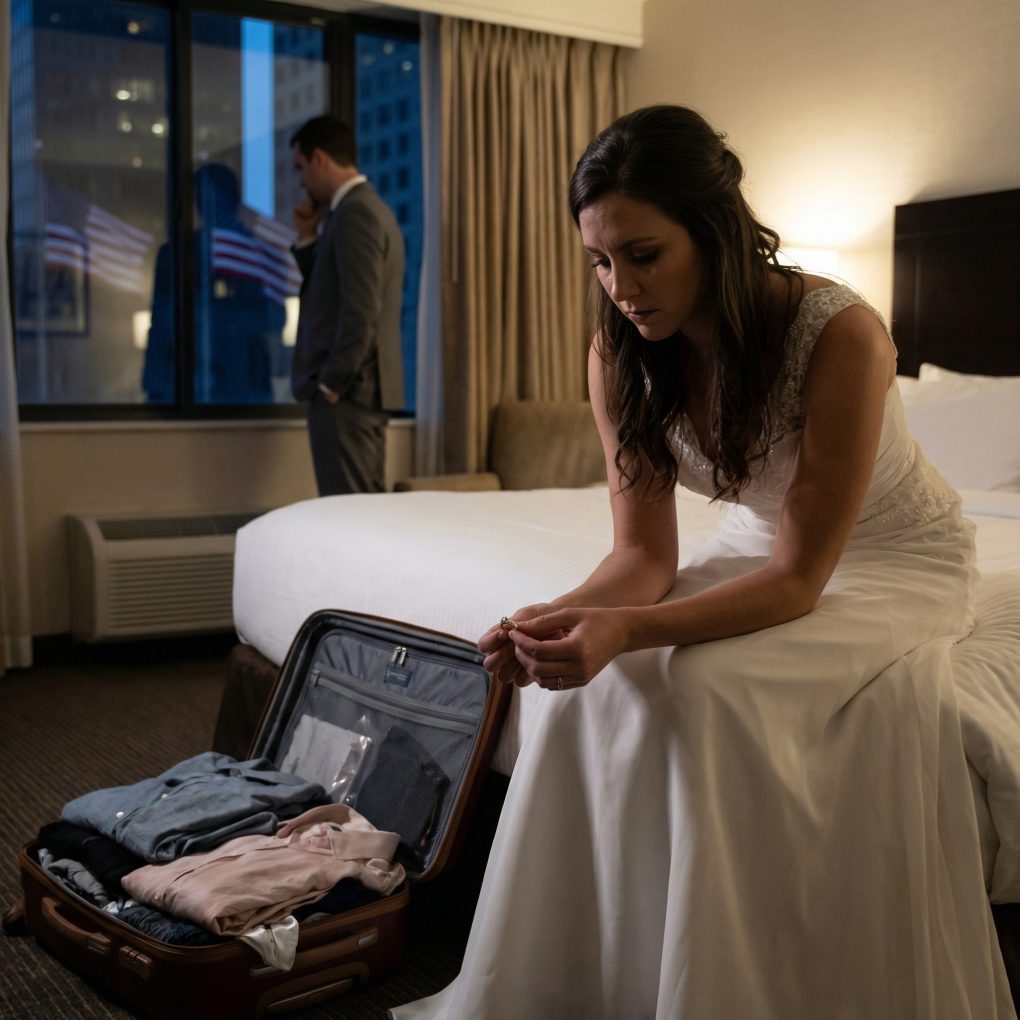 My husband vanished for three hours on our wedding night. No explanation. No answer to my calls. Guests had long gone home when I finally found him—and the truth didn’t break me. It ended everything. I didn’t scream. I didn’t ask questions. I just walked away, still in my wedding dress, knowing this marriage had already lasted longer than it should have.