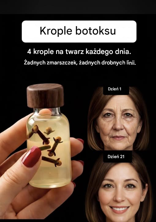 Nikt nie będzie w stanie zgadnąć Twojego wieku, jeśli będziesz stosować tylko 4 krople dziennie! Napisz w komentarzu „cześć”, a wyślę Ci przepis.